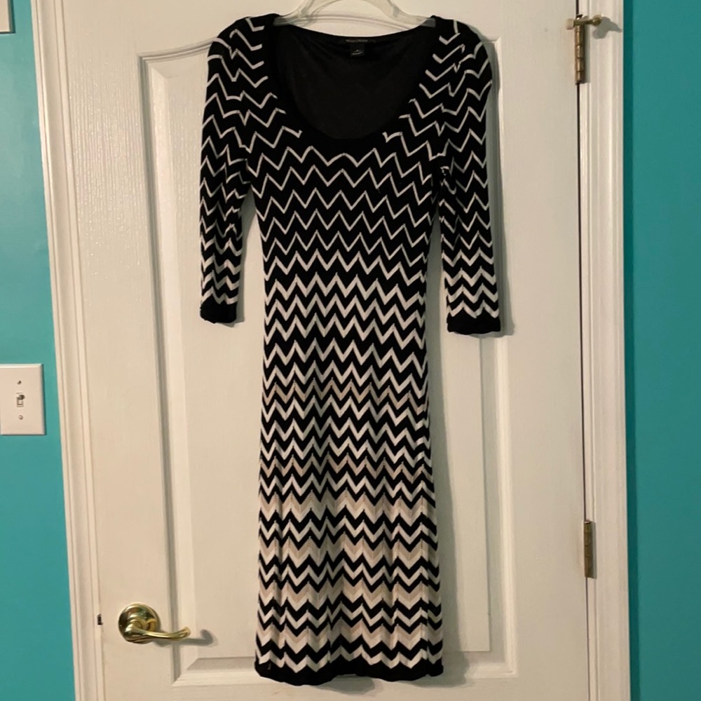 White House Black Market Zigzag Dress